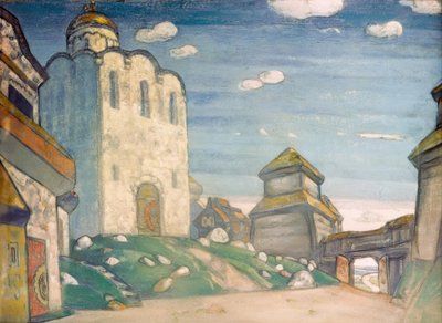 A Catedral em Putivl de Nicholas Roerich