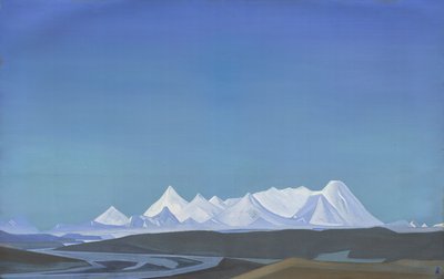 O maior e mais santo de Tangla, 1932 de Nicholas Roerich