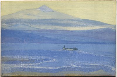 Caminho Tibetano, 1931 de Nicholas Roerich