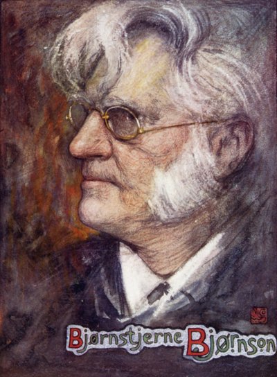Noruega: Bjornstjerne Bjornson (cor litho) de Nico Jungman