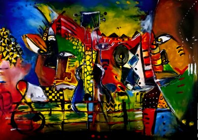 Rostos da Música Abstrata de Nico Phooko