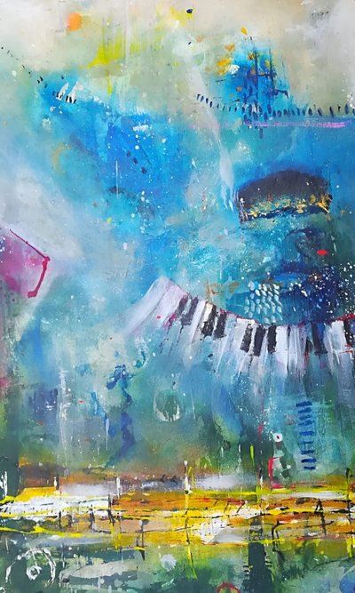 Melodia de piano abstrata de Nico Phooko