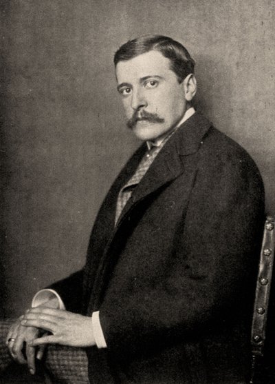 Retrato de Hugo von Hofmannsthal (foto) de Nicola Perscheid