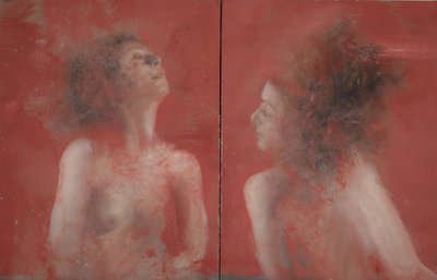 Diálogo, 2015 (óleo sobre tela) de Nicola Pucci