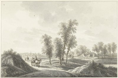 A aldeia de Laren no Gooi de Nicolaas Wicart