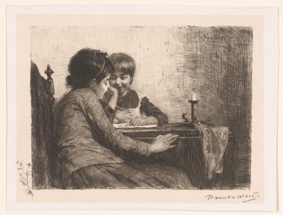 Apreciação de arte de Nicolaas van der Waay (signed by artist)