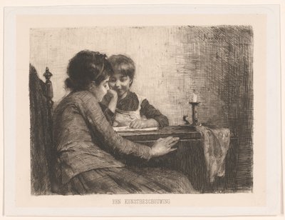 Uma revisão de arte (título sobre o objecto) de Nicolaas van der Waay