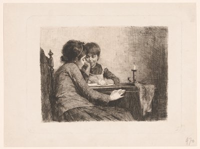 Apreciação da arte (título sobre o objecto) de Nicolaas van der Waay