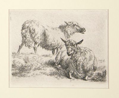 4 gravuras de de Nicolaes Berchem