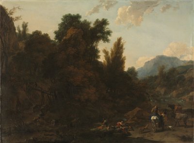 Coletores de pressa de Nicolaes Berchem