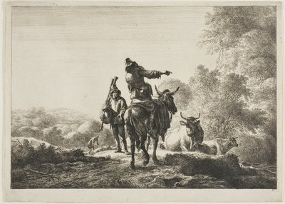 O tocador de gaita de foles de Nicolaes Berchem