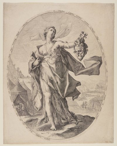 Judite com a cabeça de Holofernes de Nicolaes Braeu