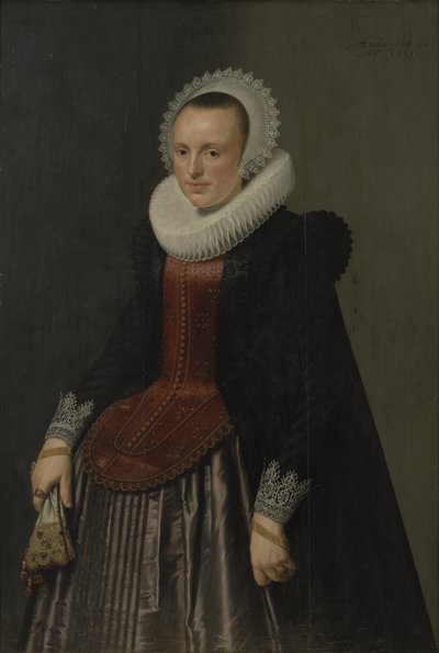 Retrato de uma senhora de Nicolaes Eliasz. Pickenoy