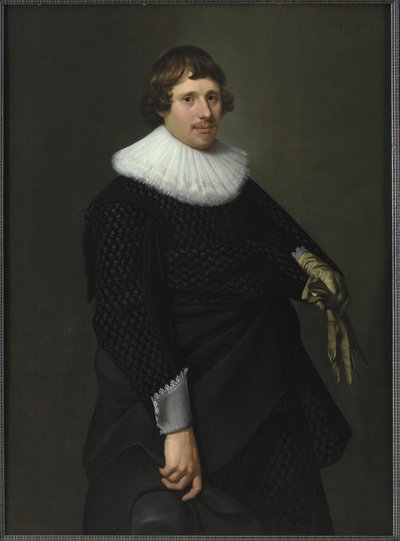 Retrato de um homem de Nicolaes Eliasz. Pickenoy