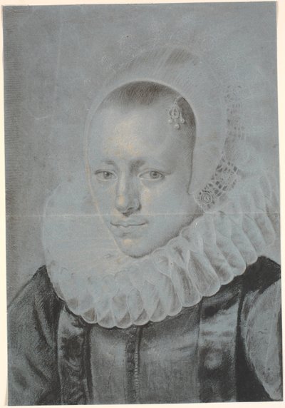 Retrato de uma mulher de Nicolaes Eliasz. Pickenoy