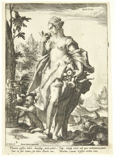 O sentido do paladar de Nicolaes Jansz. Clock