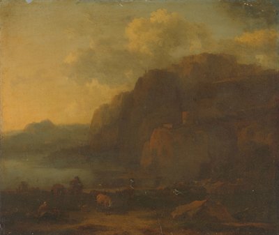 Paisagem Italiana de Nicolaes Pietersz Berchem