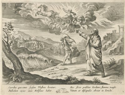Elisha vê a ascensão de Elias
História de Elisha (título da série) de Nicolaes Ryckmans
