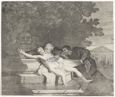 Susanna e os anciãos de Nicolaes Van Helt Stockade
