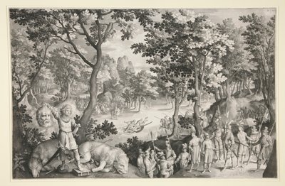 Davi e Golias de Nicolaes de Bruyn