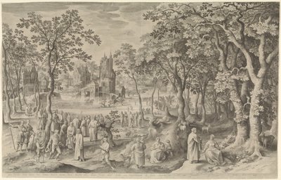 Cura do Servo de Cafarnaum de Nicolaes de Bruyn