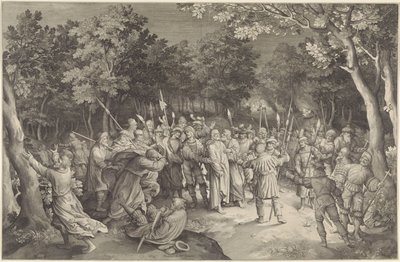 Judas beija e prisão de Cristo de Nicolaes de Bruyn