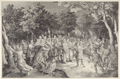Judas beija e prisão de Cristo de Nicolaes de Bruyn