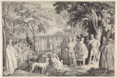 Pregação de João Batista de Nicolaes de Bruyn