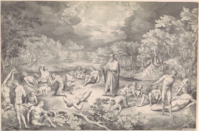 Visão de Ezequiel do Vale dos Ossos de Nicolaes de Bruyn
