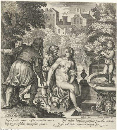 Susana e os Anciãos de Nicolaes van Geelkercken