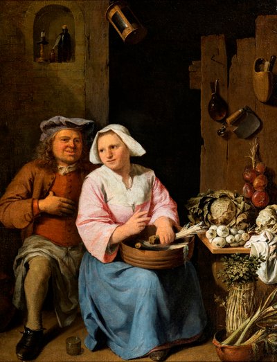 Declaração de amor, 1706. de Nicolaes van Haeften
