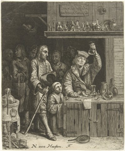 Piskijker e família camponesa de Nicolaes van Haeften