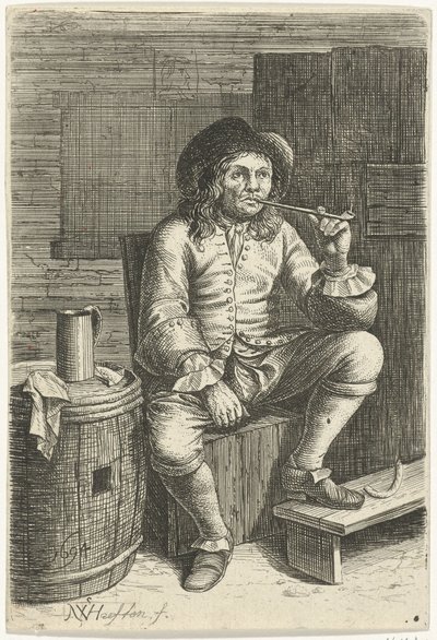 Homem fumador de Nicolaes van Haeften