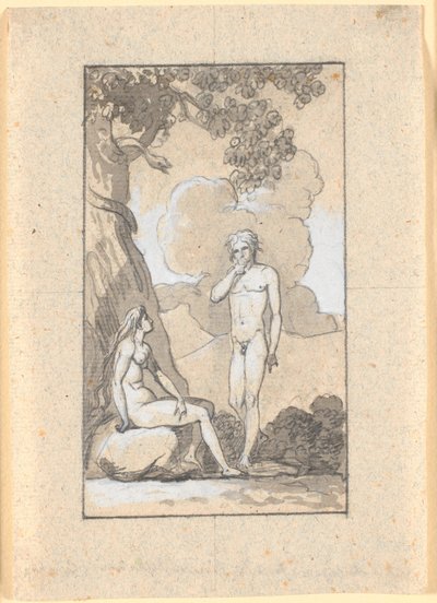 Adam come da árvore de Nicolai Abildgaard