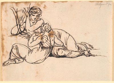 Safo e o Mitileno de Nicolai Abildgaard