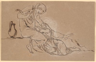Safo e o Mitileno de Nicolai Abildgaard