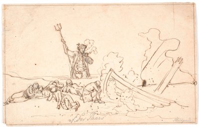 O encalhe em Anholt de Nicolai Abildgaard