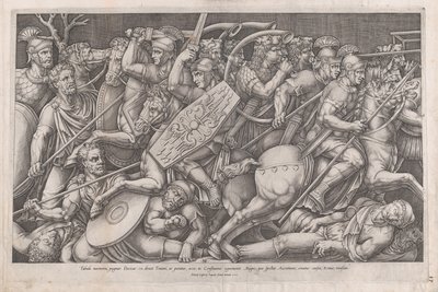 O Espelho Romano da Magnificência: Guerra Daican, 1553., 1553 de Nicolas Beatrizet