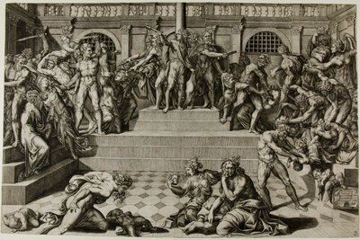 O Massacre dos Inocentes de Nicolas Beatrizet