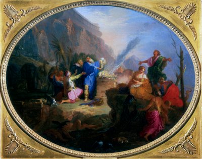Sacrifício de Noé, c1688-1736 de Nicolas Bertin