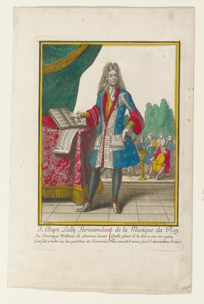 J. Baptiste Lully, Oberaufseher der Musik des Königs de Nicolas Bonnart