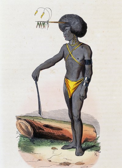 Papuas de Porto Dory (Nova Guiné) de Nicolas Dally