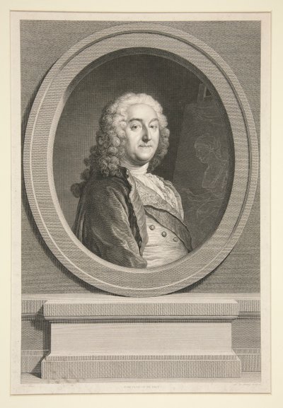 Retrato de Jean-Fran?ois de Troy de Nicolas Delaunay