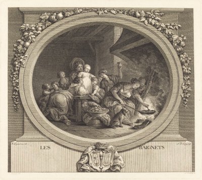 Rosquinhas de Nicolas Delaunay after Jean Honoré Fragonard