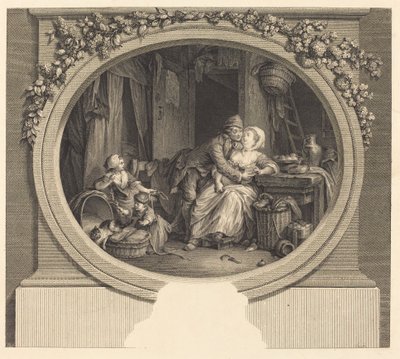 A felicidade da aldeia de Nicolas Delaunay after Sigmund Freudenberger
