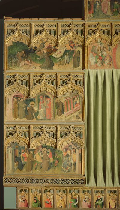 Rerodos da Vida da Virgem e São Francisco de Assis de Nicolas Frances