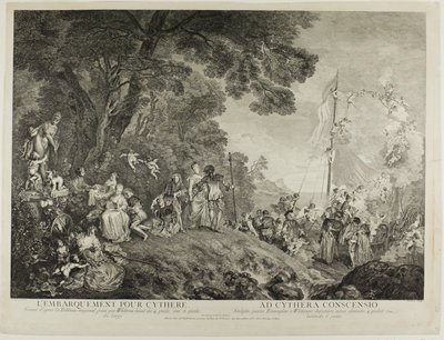 Peregrinação à Ilha de Cythera de Nicolas Henri Tardieu