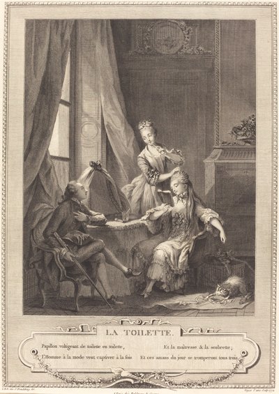 O banheiro de Nicolas Joseph Voyez after Sigmund Freudenberger
