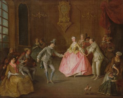 Antes da bola de Nicolas Lancret