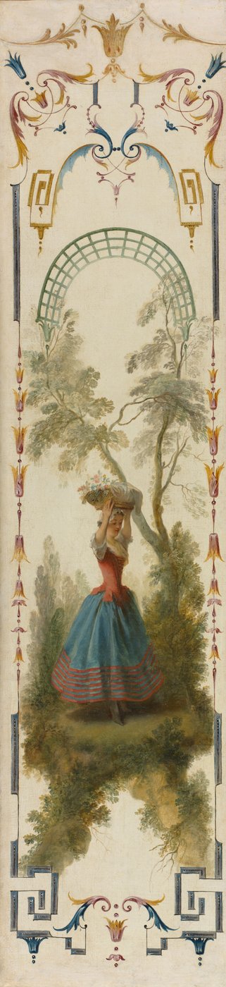 Horticultura, c. 1723-1727. de Nicolas Lancret